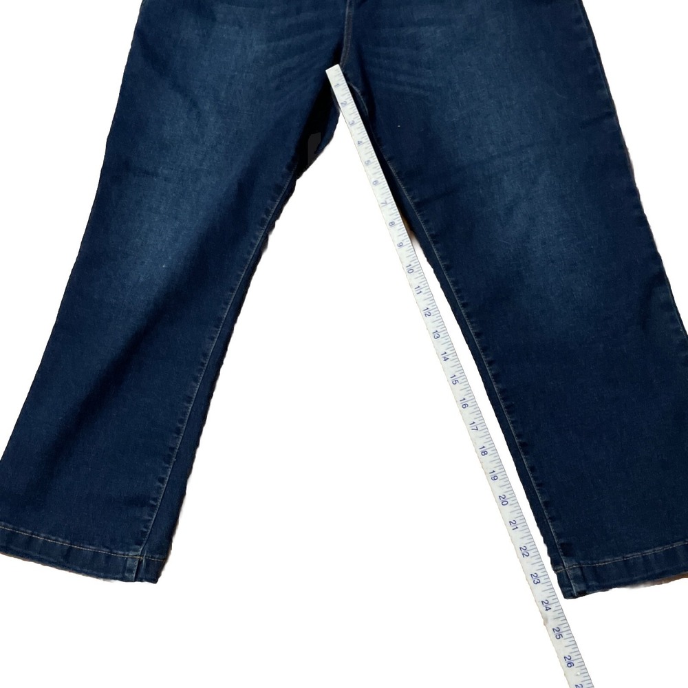 Nicole Miller New York Soho High Rise Kick Boot Jeans Indigo Perfection NWT - Picture 7 of 11